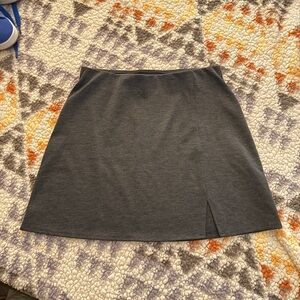 H&M Dark Gray Mini Skirt